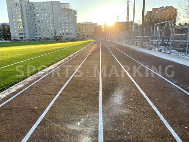 Разметка спортивной площадки — работа Sports-Marking