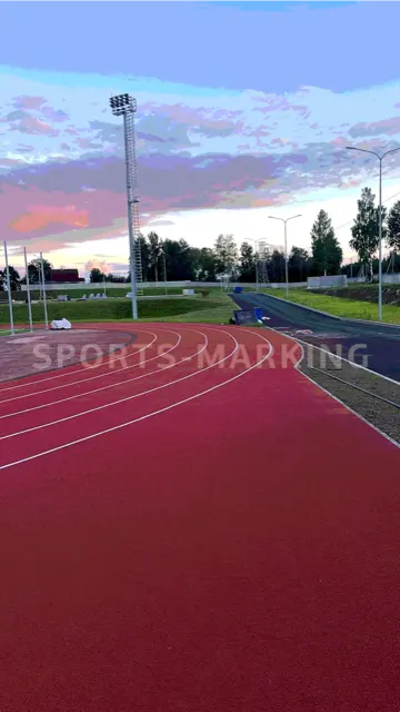 Разметка спортивной площадки — работа Sports-Marking