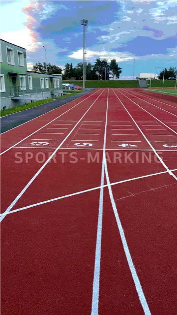 Разметка спортивной площадки — работа Sports-Marking