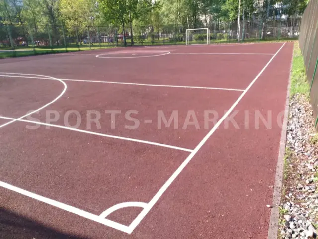 Разметка спортивной площадки — работа Sports-Marking