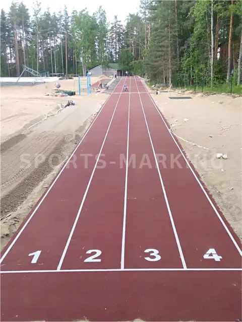 Разметка спортивной площадки — работа Sports-Marking