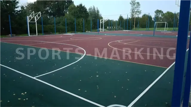 Разметка спортивной площадки — работа Sports-Marking
