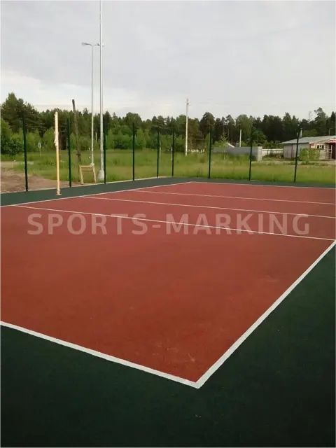 Разметка спортивной площадки — работа Sports-Marking