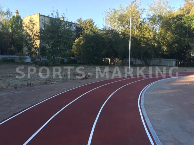 Разметка спортивной площадки — работа Sports-Marking